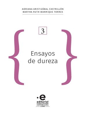 cover image of Ensayos de dureza